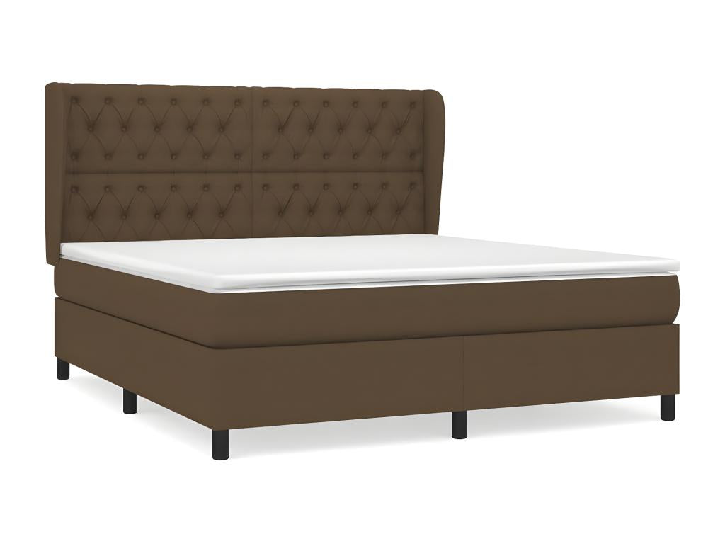 Mattress - with Mattress, Brown, 160 x 200 cm