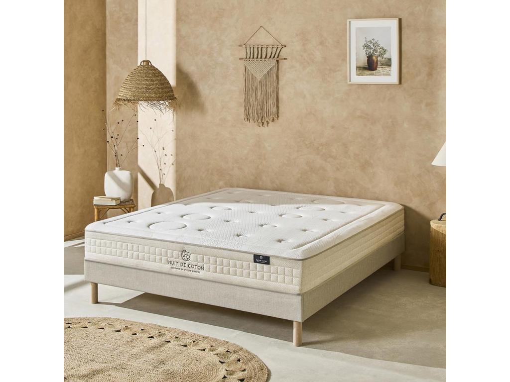 Mattress - Beige, 140 x 190 cm