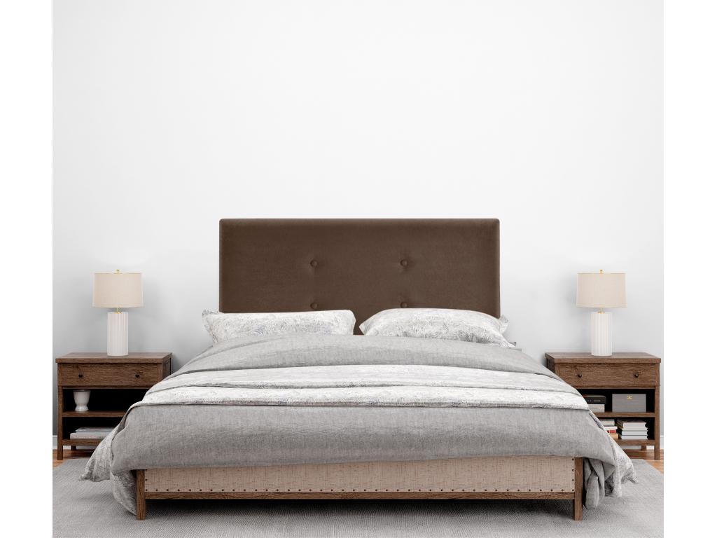 Headboard - Brown, 90 x 50 cm