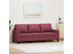 Sofa - Red, Fabric