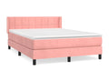 Mattress - with Mattress, Pink, 140 x 200 cm