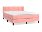 Mattress - with Mattress, Pink, 140 x 200 cm