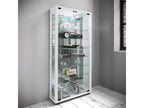 Display Cabinet - White, Glass