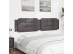 Headboard - Gray, Faux Leather