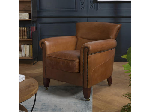Armchair - Brown, Wood