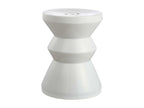 Stool - White, 36 x 36 x 48.26 cm