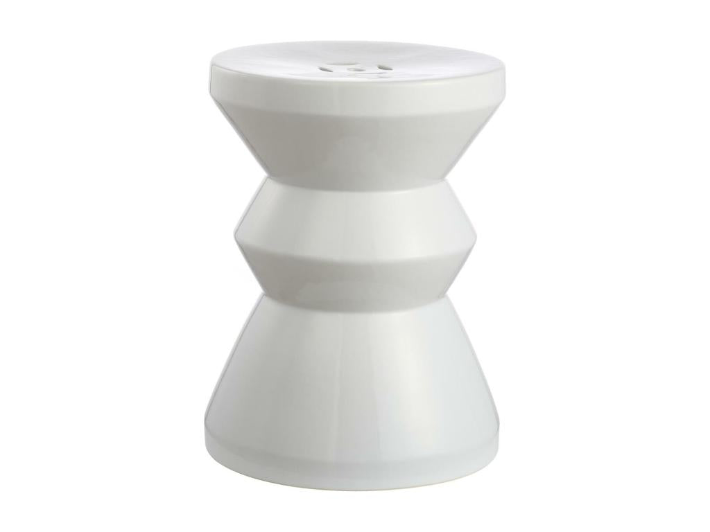 Stool - White, 36 x 36 x 48.26 cm