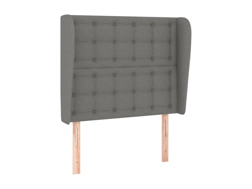 Headboard - Gray, 83 x 23 x 118 cm