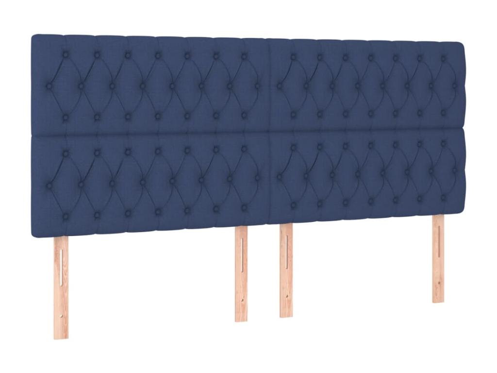 Headboard - Blue, 200 x 7 x 118 cm