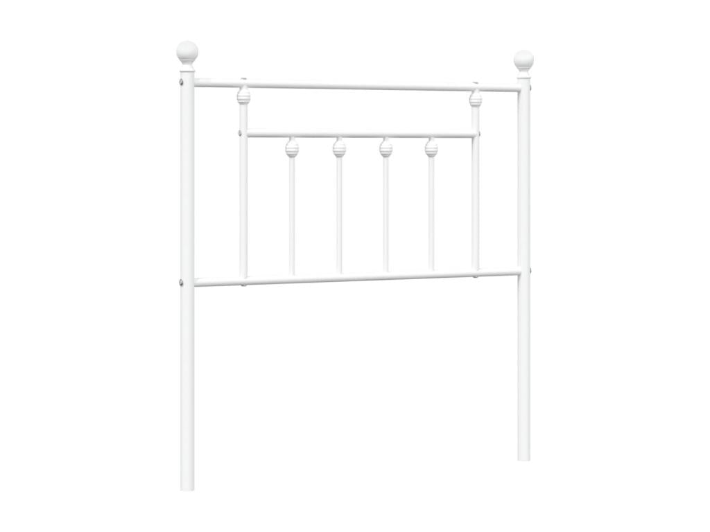 Headboard - White, Metal