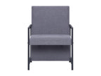Armchair - Gray, Fabric
