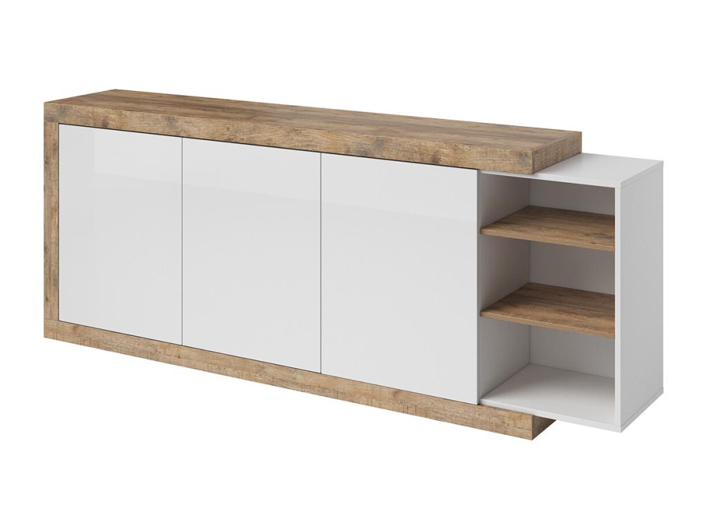 3-Door Sideboard - Naturel Light, Wood