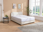 Storage Bed - Beige, 180 x 200 cm