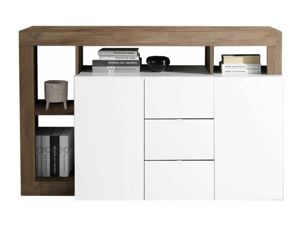 2-Door Sideboard - Naturel Dark