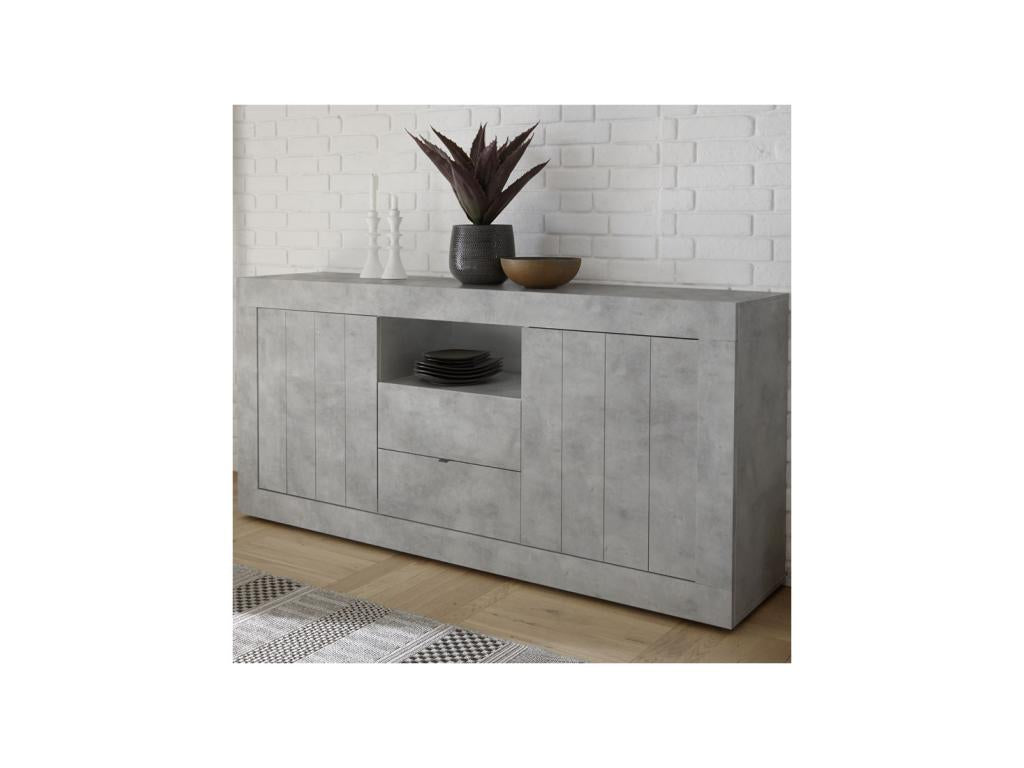 2-Door Sideboard - Gray