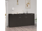 Sideboard - Black, 160 x 36 x 75 cm