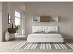 Bed Base - White, Faux Leather