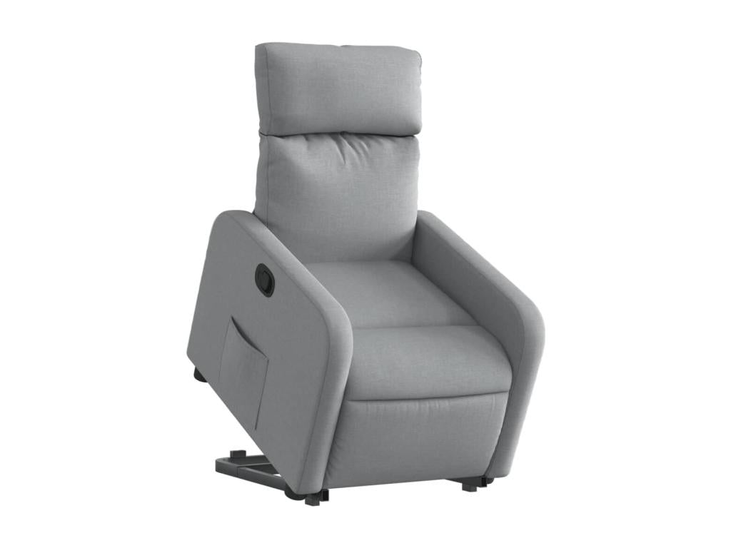 Armchair - Gray, Fabric