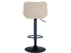 Bar Stools - Taupe, Fabric