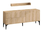 6-Door Sideboard - Brown