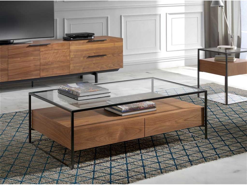 Coffee Table - Brown, Metal