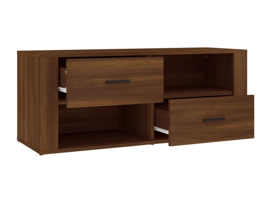 TV Stand - Brown, 100 x 35 x 40 cm