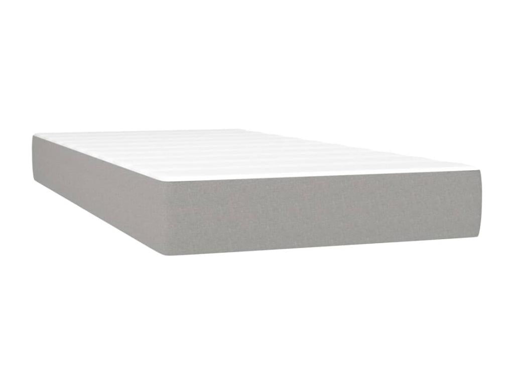 Mattress - with Mattress, Gray, 100 x 200 cm