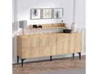 6-Door Sideboard - Brown