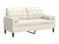 Sofa - Cream, Velvet