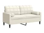 Sofa - Cream, Velvet