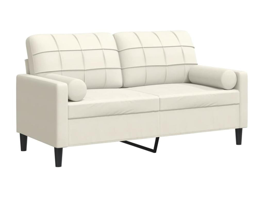 Sofa - Cream, Velvet