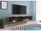 TV Stand - Black, 180 x 30 x 33 cm